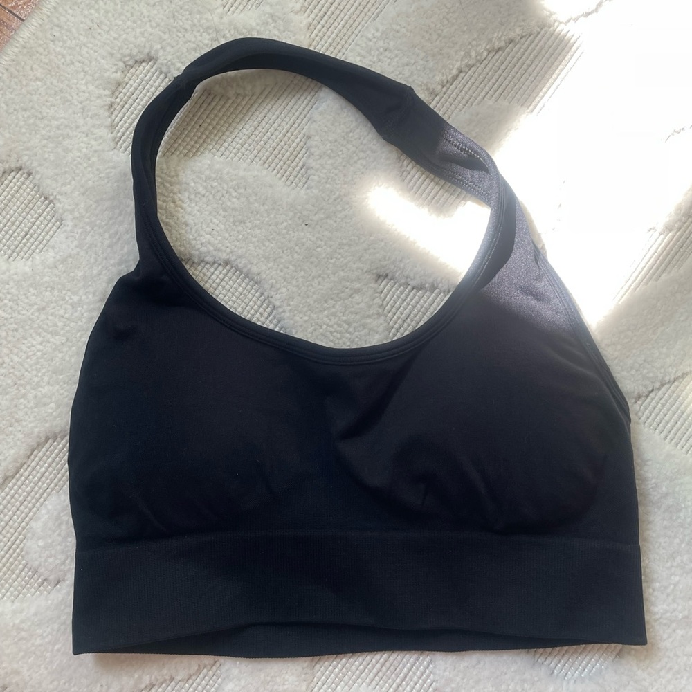 Halter sports bra